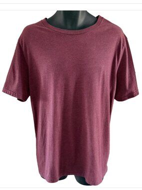 Urban Pipeline Men's Ultimate Tee Awesomely Soft Maroon Short Sleeve T-Shirt XL